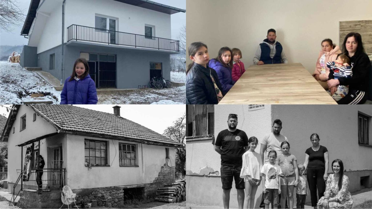 PORODICA ZUBOVIĆ IZ KOTOR VAROŠA USELJENA U NOVI DOM Roditelji i 5 djece dobili kuću
